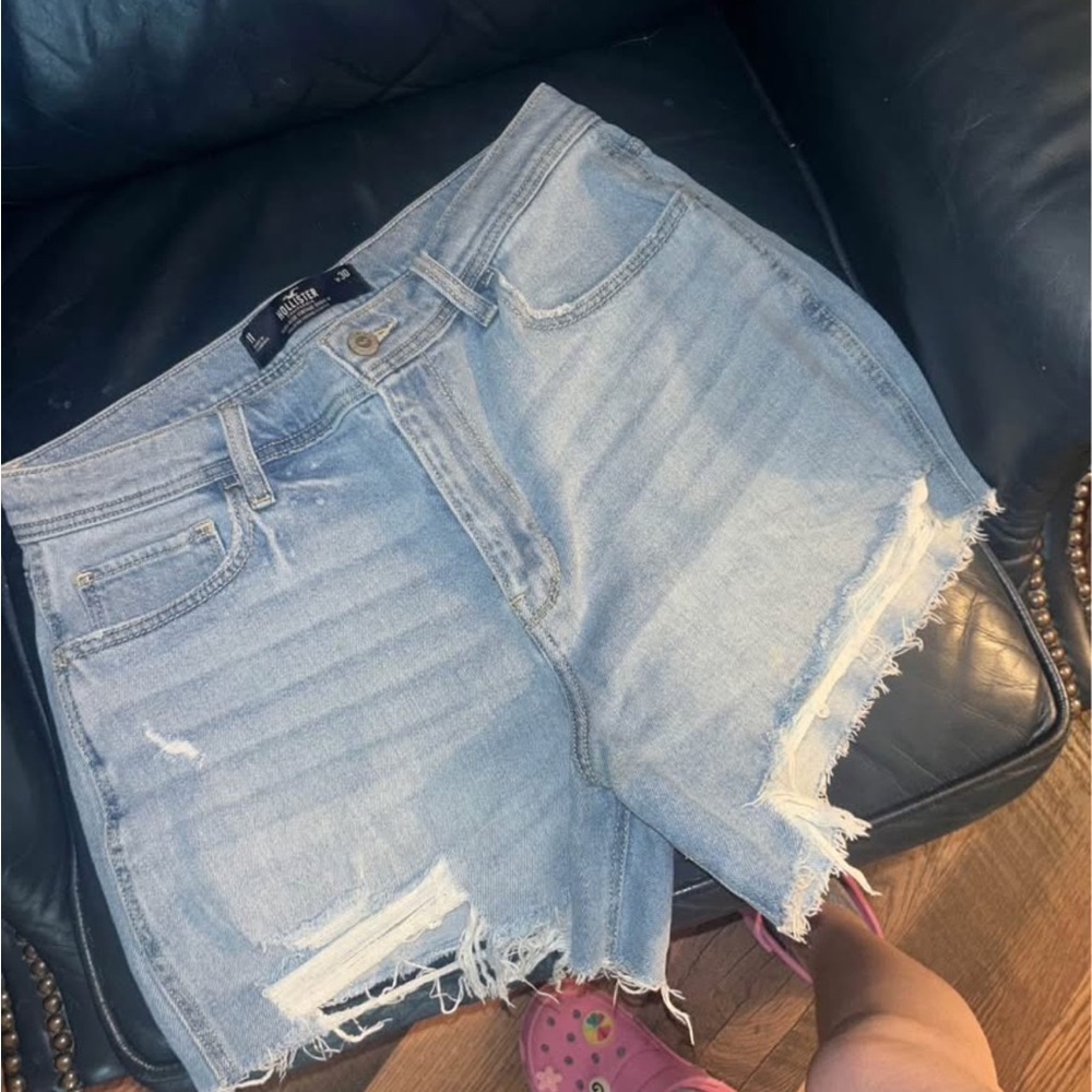 Hollister Blue Jean Shorts Classic Style